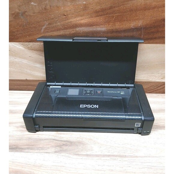 Epson WorkForce WF-100 Wireless Mobile Inkjet Printer UNTESTED PARTS/REPAIR - Picture 1 of 13
